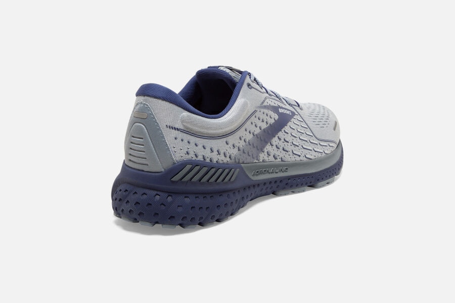 Brooks Adrenaline Gts 21 Road Löparskor Herr - Grå - 4763-FJOIV